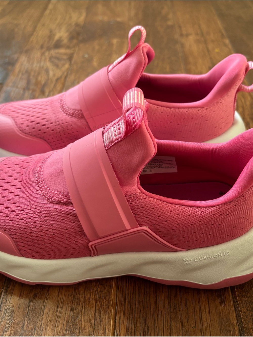 Shoes All In Motion Size 3 Pink Girls Slip On Shoes Sneakers